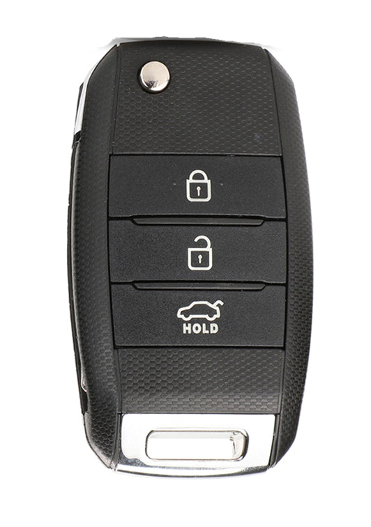 Acto Metal Sapphire Key Cover and Key chain Compatible with KIA Seltos, Carens Pack of 1 Set (Glow in the Night)