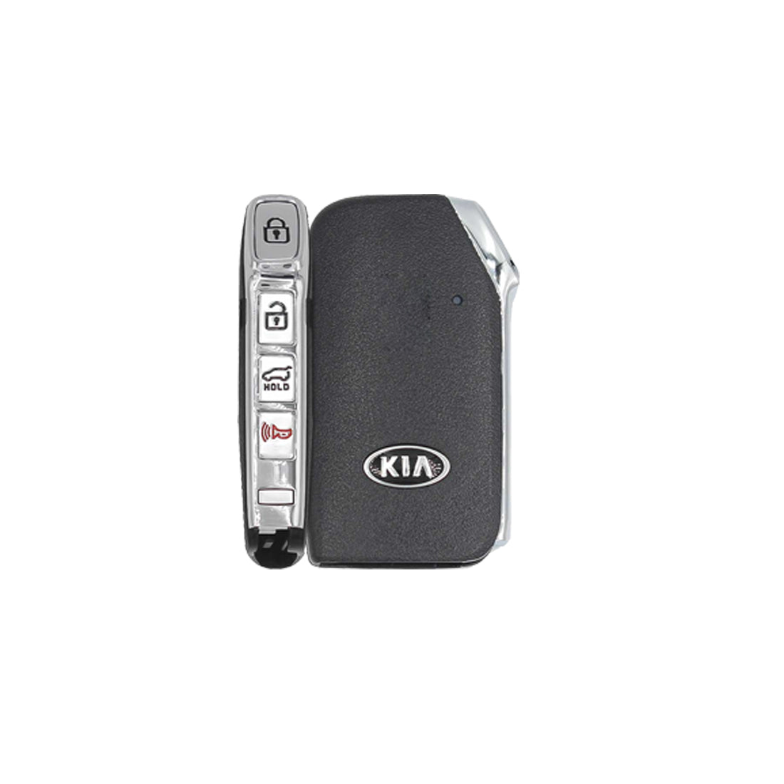 Acto Metal Sapphire Key Cover and Key chain Compatible with KIA Seltos 2020, Sonet 2020+ Pack of 1 Set (Glow in the Night)
