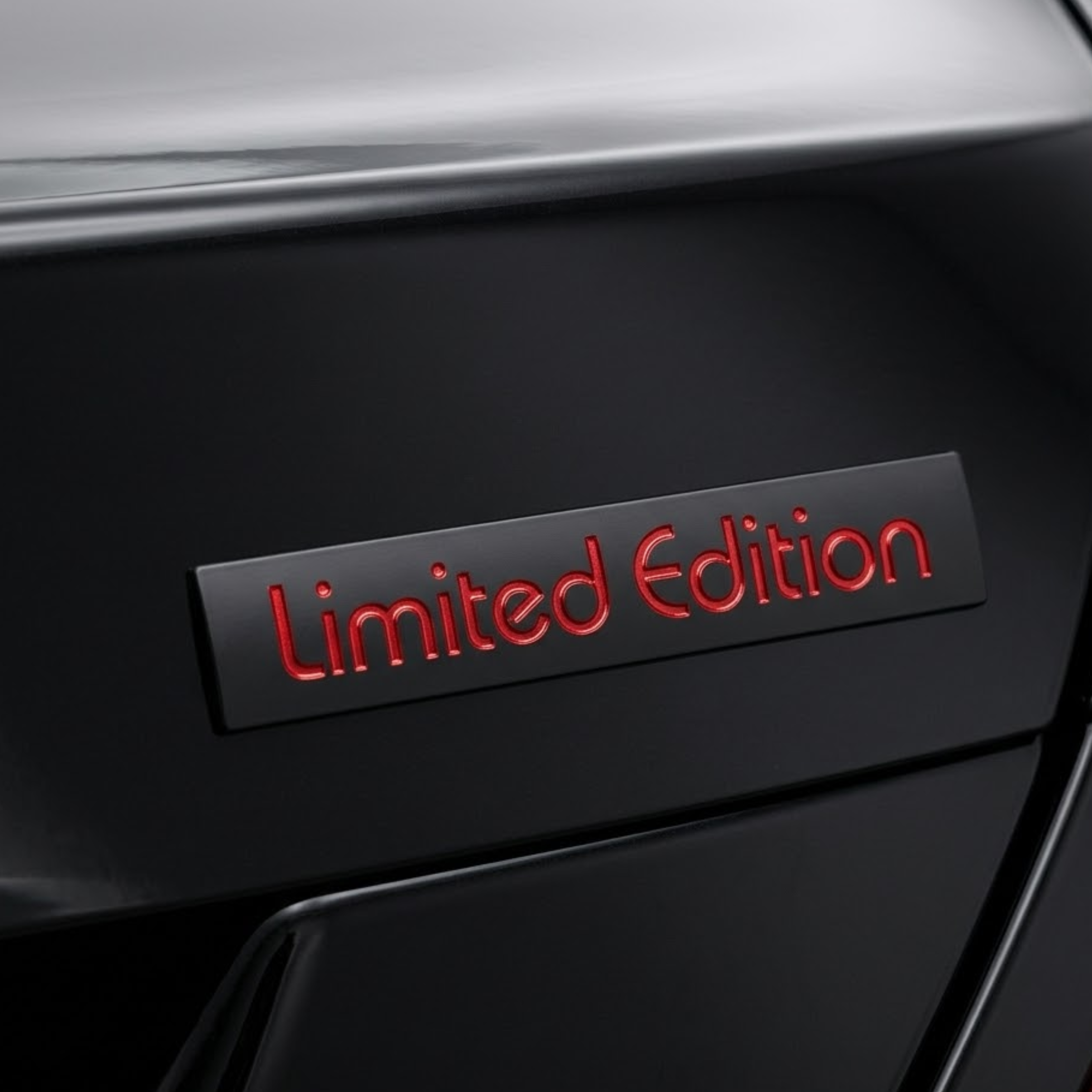 Carsonify 3D Metal Limited Edition Car Badge Emblem Sticker | Premium Aluminum Alloy Chrome Limited Edition Logo Decal | Self-Adhesive Metallic Badge for Car, Bike & SUV Exterior | Stylish Auto Decoration Accessory