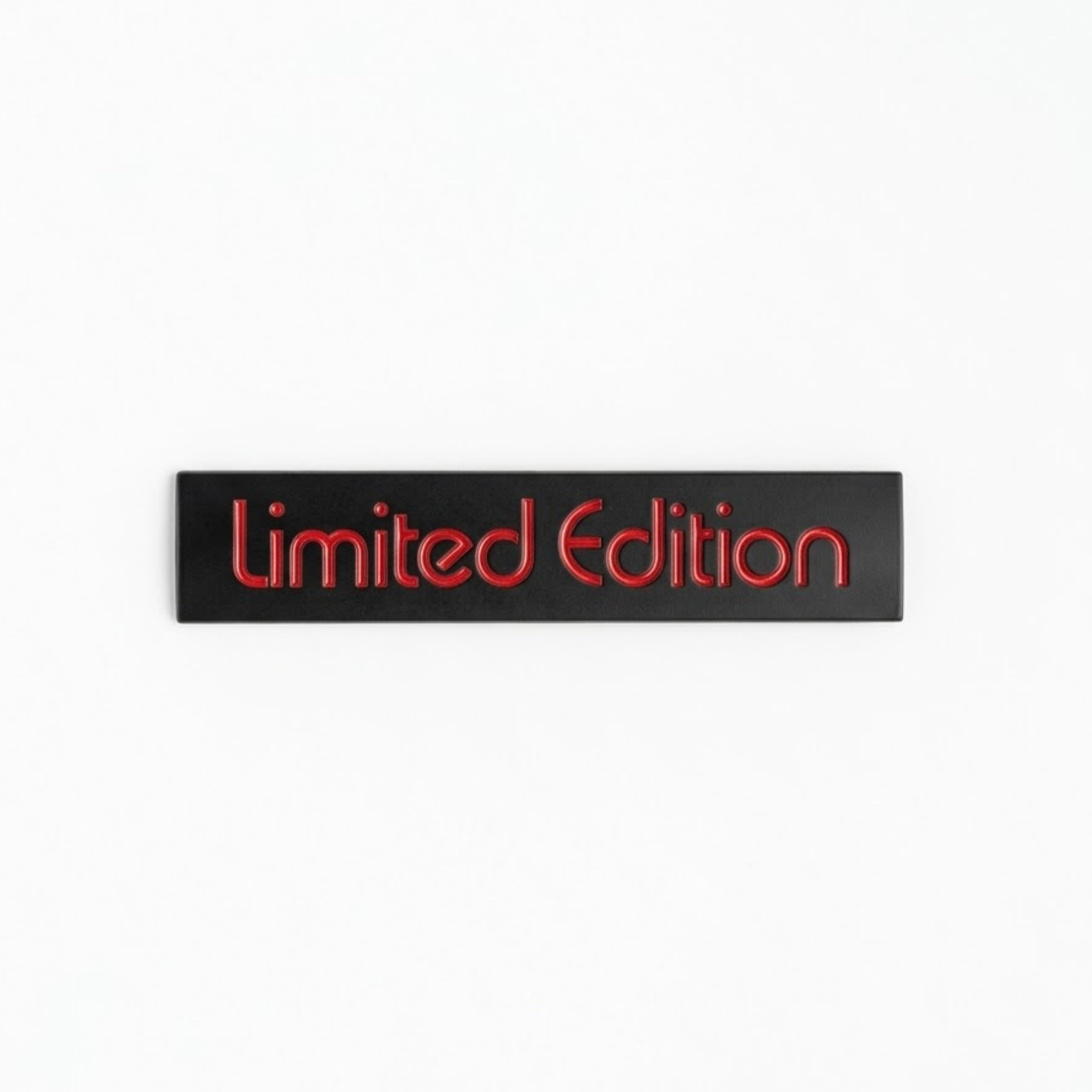 Carsonify 3D Metal Limited Edition Car Badge Emblem Sticker | Premium Aluminum Alloy Chrome Limited Edition Logo Decal | Self-Adhesive Metallic Badge for Car, Bike & SUV Exterior | Stylish Auto Decoration Accessory