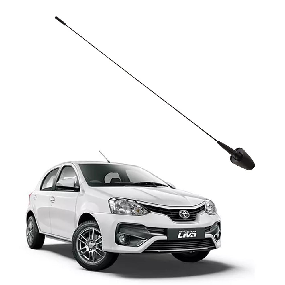 Acto Car Roof Antenna Aerial AM/FM Radio Signal Only Replacement Rod Compatible with Toyota Etios Liva