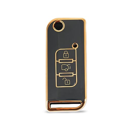 Acto TPU Gold Series Car Key Cover For Mahindra XUV 500 Old