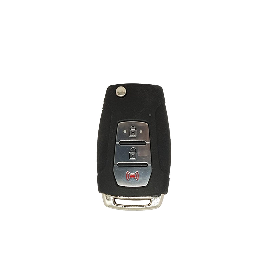 Acto Metal Sapphire Key Cover and Key Chain Compatible with Mahindra Xuv300 Pack of 1 Set (Glow in the Night)