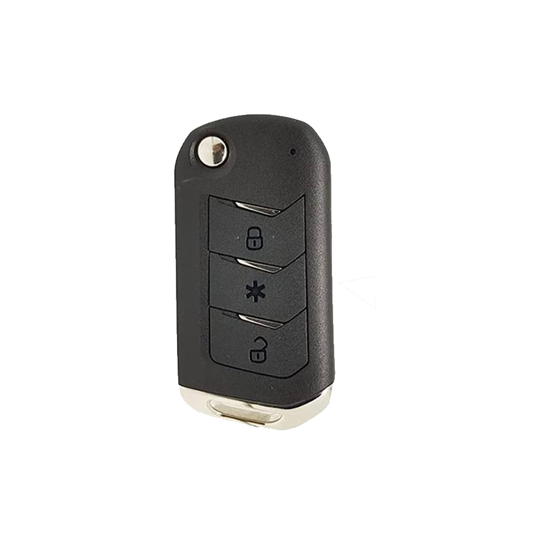 Acto Metal Sapphire Key Cover and Key chain Compatible with Mahindra Thar I Thar Roxx I Bolero I Marazzo I Scorpio I Tuv300 I Xuv700 Pack of 1 Set (Glow in the Night)