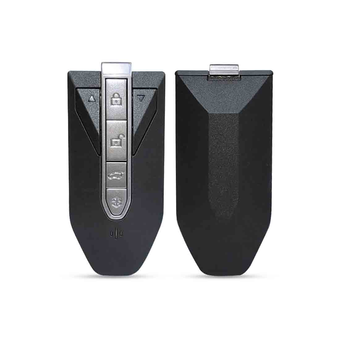 ACTO Alcantara Key Cover and Key Chain in Dashing Color – Compatible with Mahindra BE-6 4-Button Smart Key (Pack of 1)