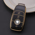 Acto TPU Gold Series Car Key Cover With TPU Gold Key Chain For Mercedes CLS-Class