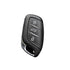 Acto Metal Sapphire Key Cover and Key chain Compatible with MG Astor I Hector I Comet EV I Hector plus I Gloster I ZS EV I ZS Pack of 1 Set (Glow in the Night)