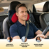 Acto Premium Car Neck Rest Cushion Kaju | Ergonomic Memory Foam Headrest Pillow | Soft Quilted Design | Neck & Cervical Support for Long Drives | Universal Fit for All Cars