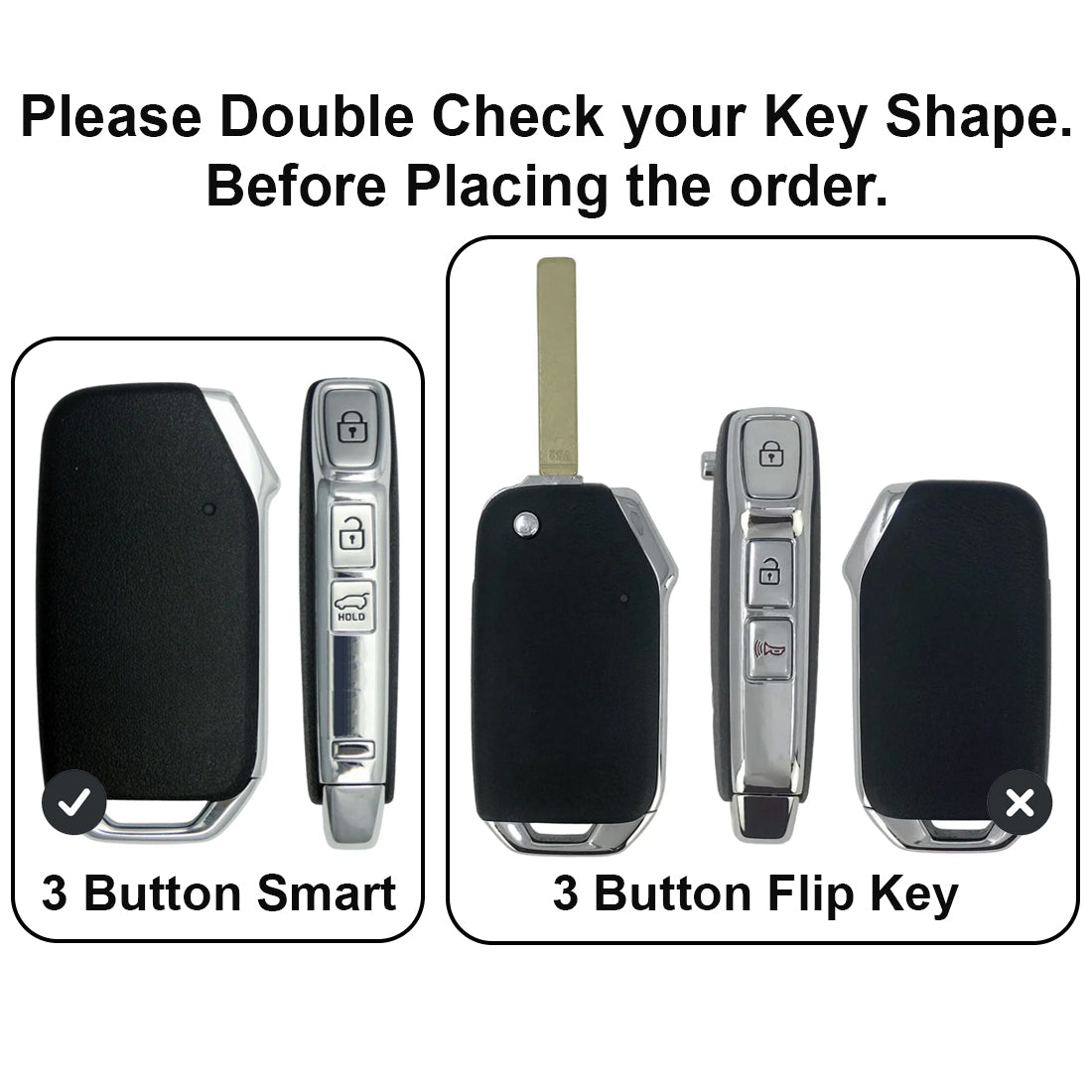 ACTO Alcantra Key Cover and Key Chain in Dashing Blue Cover and Orange Stiching Design Compatible with KIA Sonet 2025 | Seltos 2025 3 Button Smart Key Pack of 1 Set