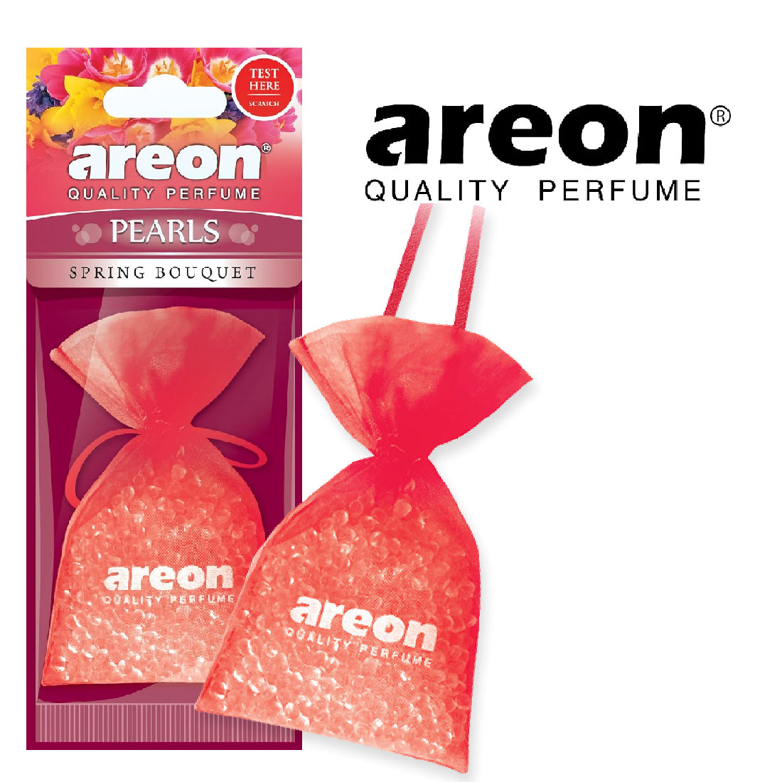 Areon Pearls I Car & Home Hanging Air Freshener I Quality Perfume