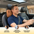 Acto Premium Car Neck Rest Cushion Kaju | Ergonomic Memory Foam Headrest Pillow | Soft Quilted Design | Neck & Cervical Support for Long Drives | Universal Fit for All Cars