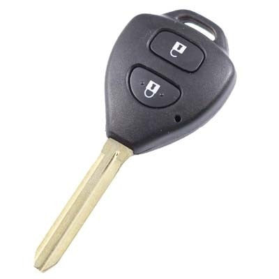 Acto Car Key Cover Metal Silicone Compatible with Toyota