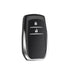 Acto Car Key Cover Metal Silicone Compatible with Toyota