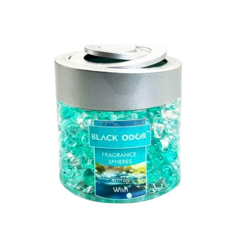 Black Odor Fashion Car Fragrance Boba Balls Soft Gel Perfume For Car/Home/Office (130Gm)