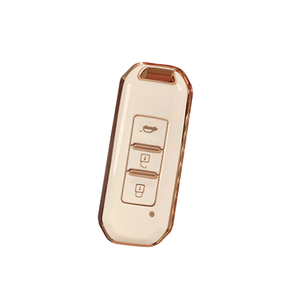 Acto TPU Gold Series Car Key Cover For MG Hector