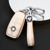 Acto TPU Gold Series Car Key Cover With TPU Gold Key Chain For Mercedes S-Classs