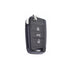 Acto Car Key Cover TPU Leather Grain With Key Chain For Skoda Kushaq