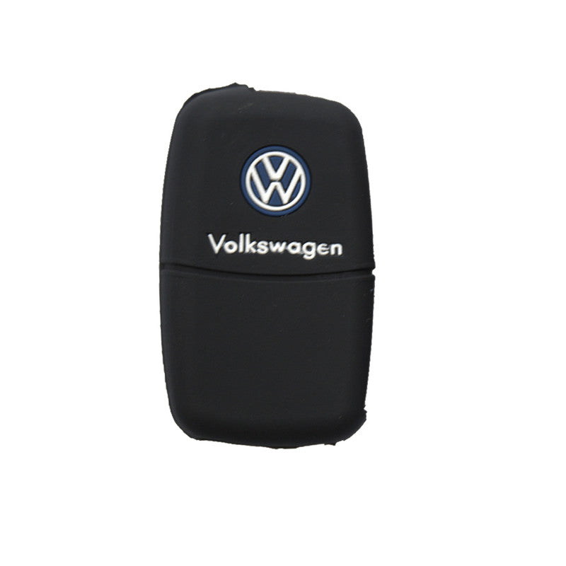 silicon-car-key-cover-volkswagen-polo-black