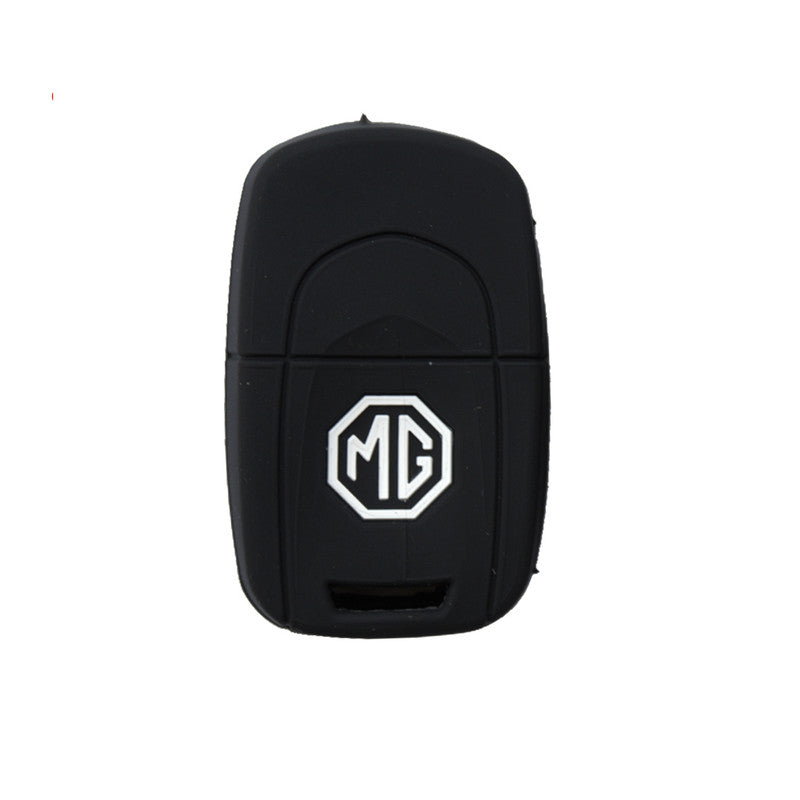 silicon-car-key-cover-mg-hector-flipkey-black