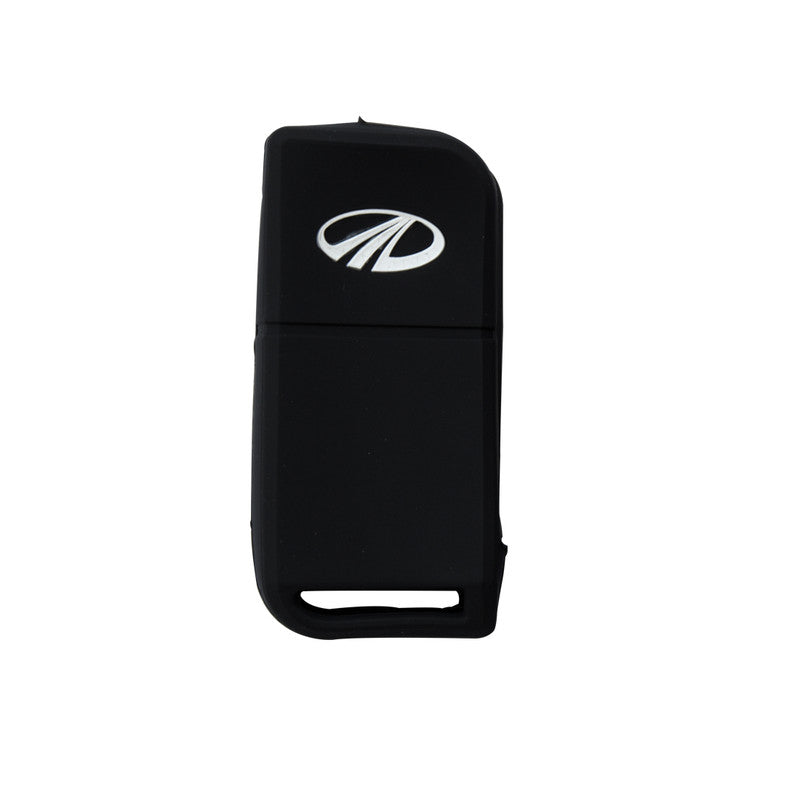 silicon-car-key-cover-mahindra-nuvasport-black