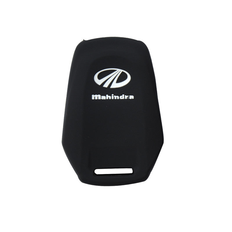 silicon-car-key-cover-mahindra-kuv100-black