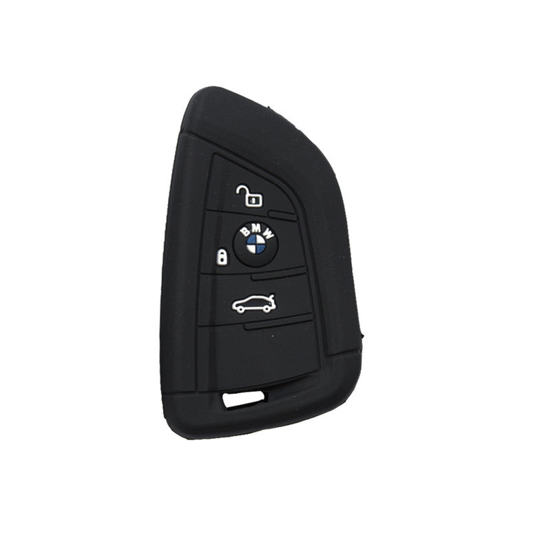 silicon-car-key-cover-bmw-3-1-series-black