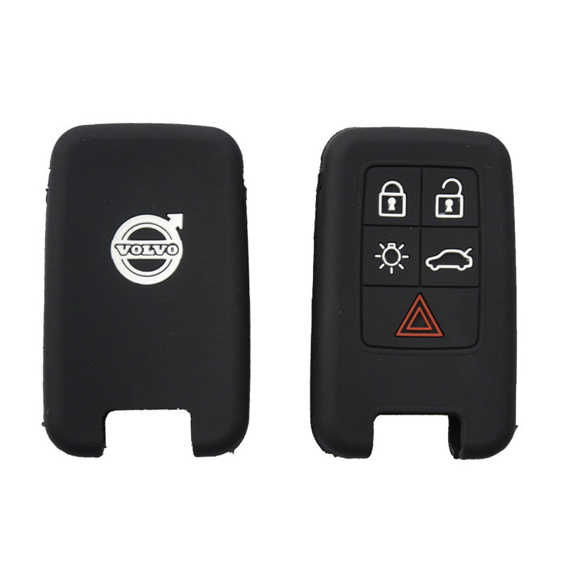 silicon-car-key-cover-volvo-S60-black