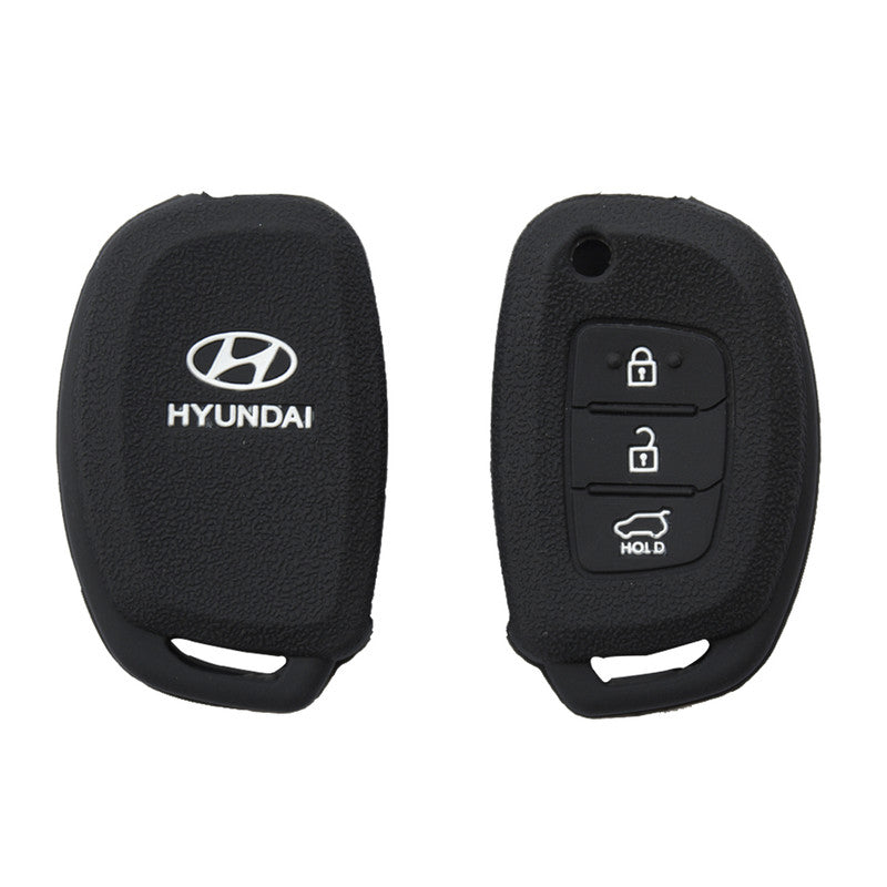 silicon-car-key-cover-hyundai-i20-elite-flipkey-black