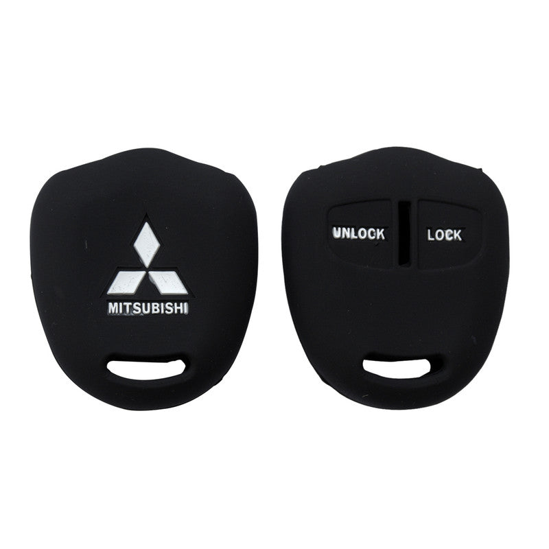 silicon-car-key-cover-mitsubishi-cedia-black