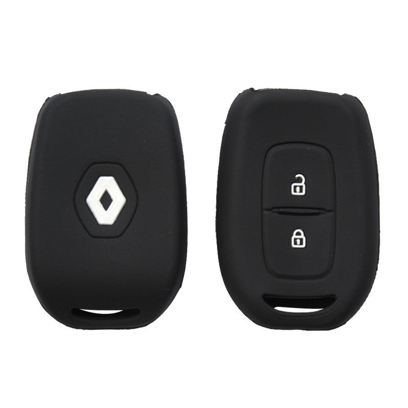 silicon-car-key-cover-renault-kwid-black