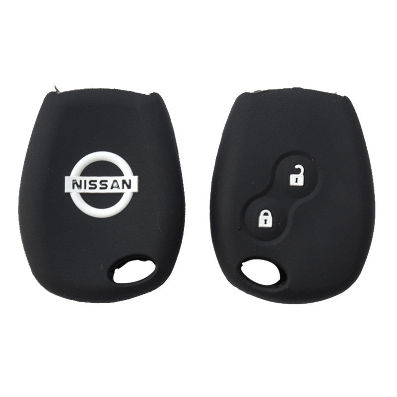 silicon-car-key-cover-nissan-terano-black