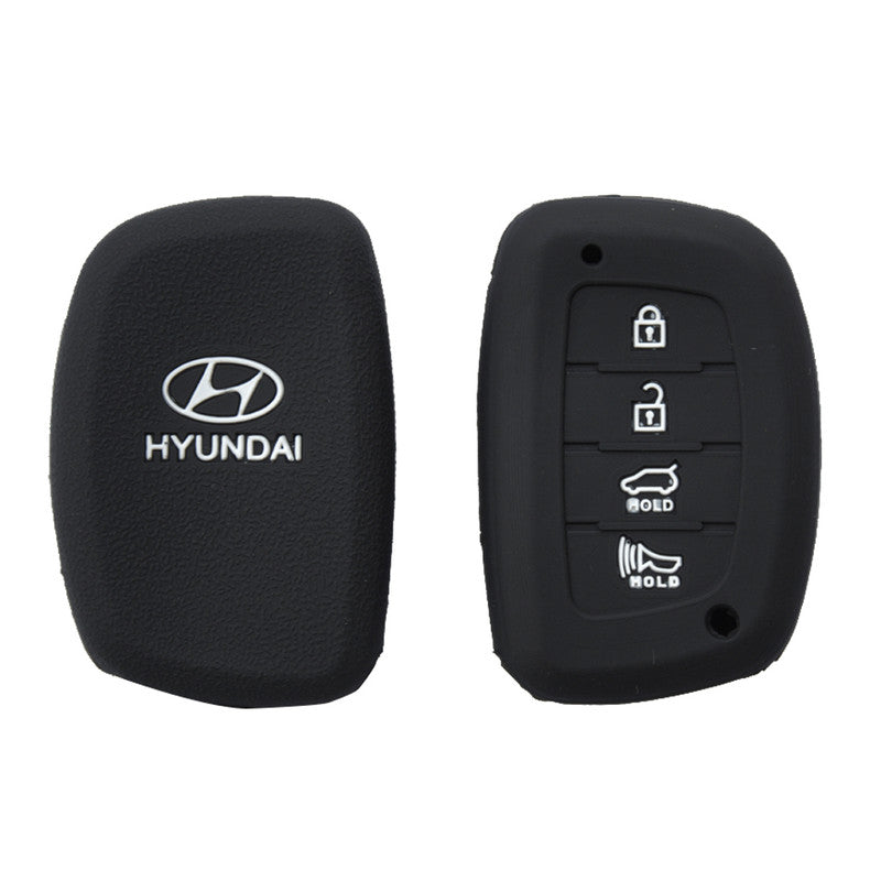 silicon-car-key-cover-hyundai-venue-keyless-black