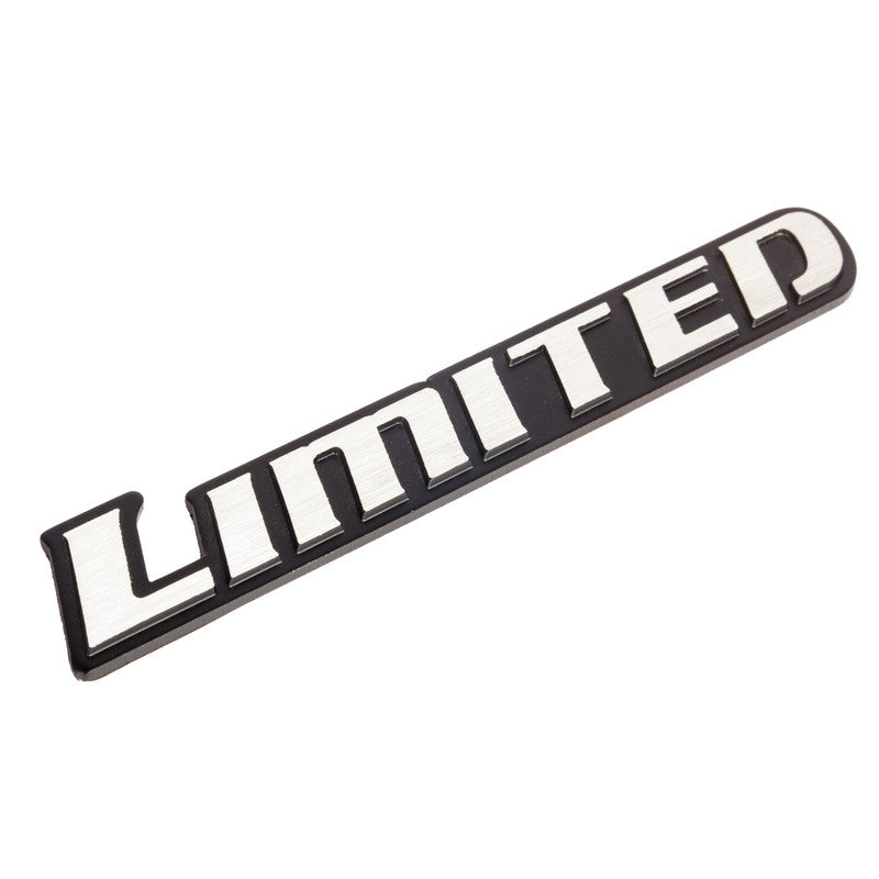 Metal-Alloy-Aluminum-Chrome-Sticker-Badge-Decal-Emblem-Limited-Metallic