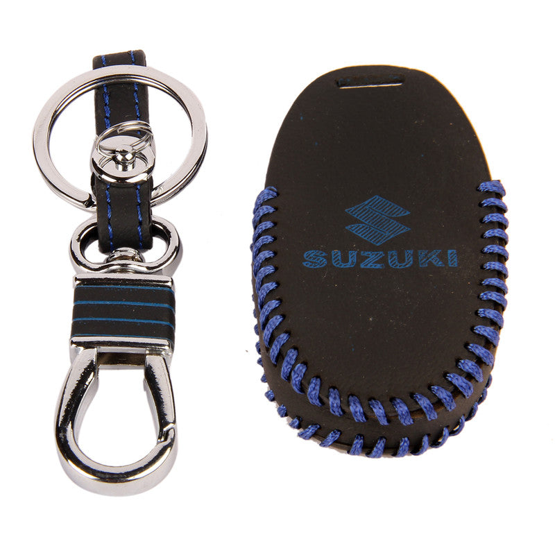 leather-car-key-cover-maruti-suzuki-breeza-3buttonkey