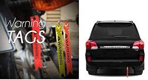 Neon-Radium-Reflective-Warning-Tag-for-Car-&-Bike-Universal-Suzuki-All-Cars