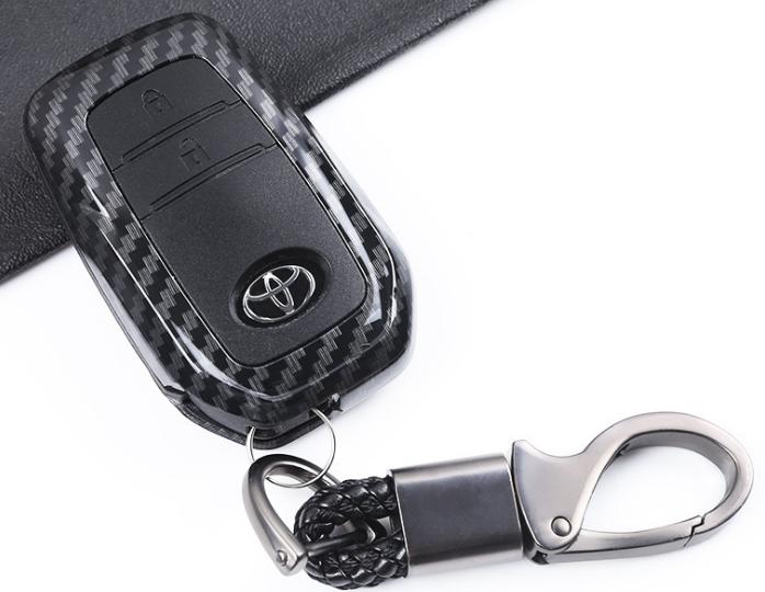 abs-carbon-car-key-cover-toyota-crysta-2buttonkey